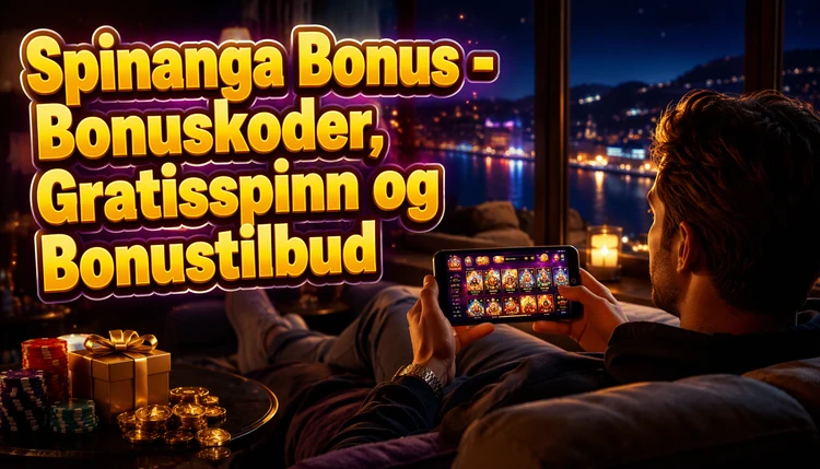 Spinanga Bonus - Bonuskoder, Gratisspinn og Bonustilbud