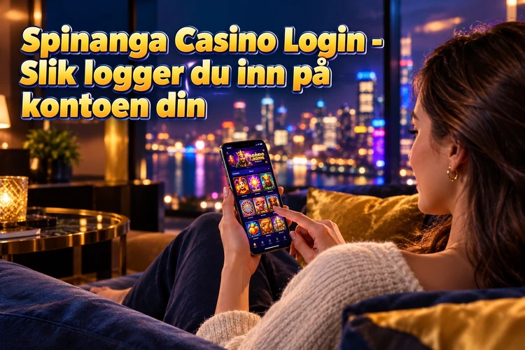 Spinanga Casino Login - Slik logger du inn på kontoen din