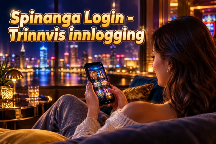 Spinanga Login - Trinnvis innlogging